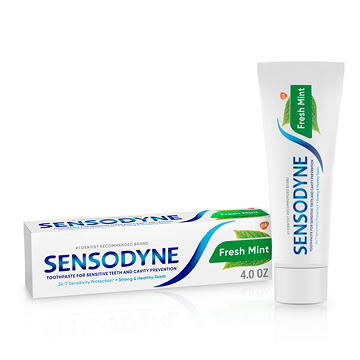 Sensodyne Fresh Mint Cavity Prevention and Sensitivity Relief Toothpaste