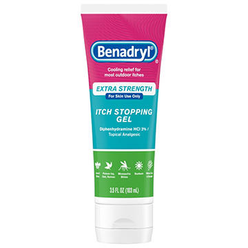 Benadryl Extra Strength Anti-Itch Topical Analgesic Gel