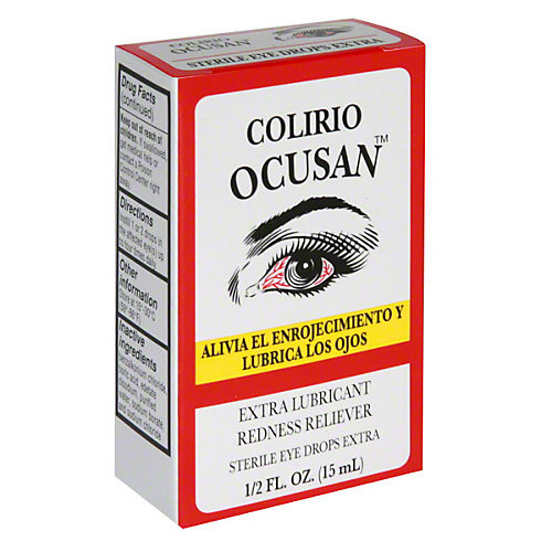  Colirio Ocusan Eye Drops, Gotas para los ojos, Alivia