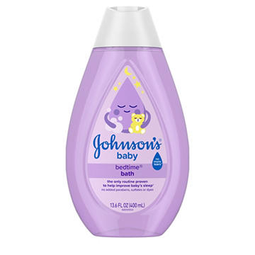 Johnson's Baby Tear-Free Bedtime Bath with Soothing Aromas