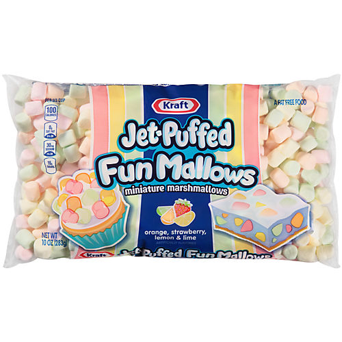 Kraft Jet Puffed Funmallows Mini Marshmallows Case