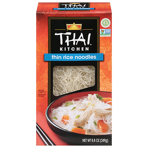 Thai Kitchen Gluten Free Pad Thai Rice Noodle Cart - Shop Pantry Meals at  H-E-B