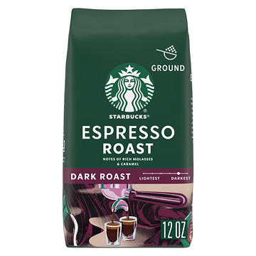 Starbucks Espresso Roast Dark Roast Ground Coffee