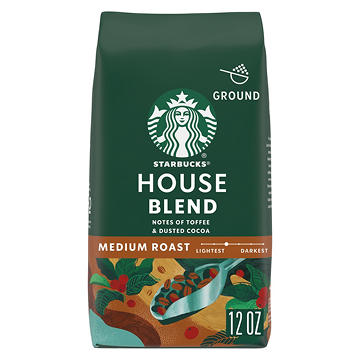Starbucks House Blend Medium Roast Ground Coffee