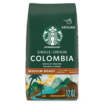 Starbucks Colombia Medium Roast Ground Coffee