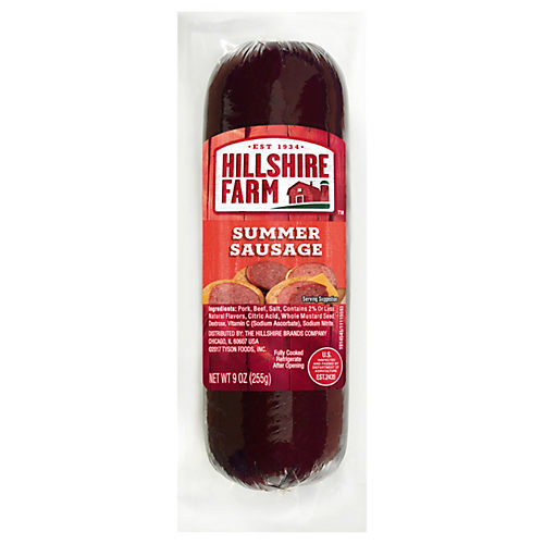 Hillshire shop summer sausage