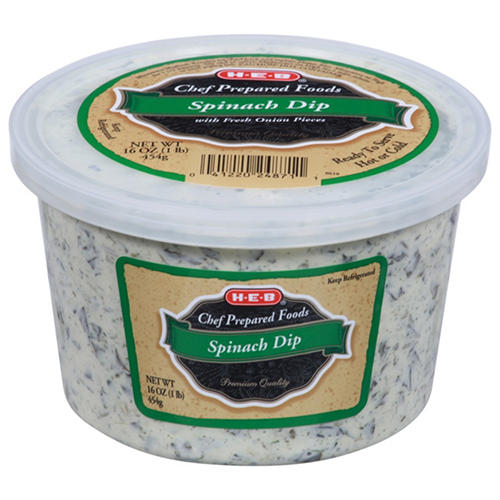 H-E-B Chef Prepared Spinach Dip, 16 oz