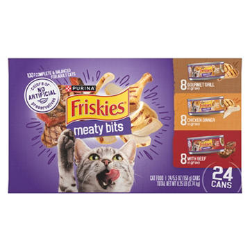 Friskies Purina Gravy Wet Cat Food Variety Pack - Meaty Bits