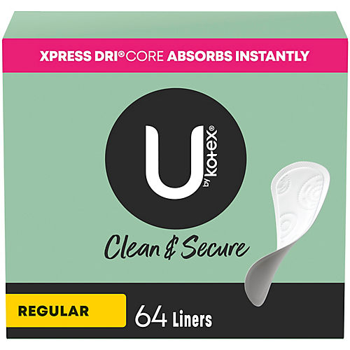 U by Kotex Balance Daily Wrapped Thong Panty Liners for Women (Previously  'Barely There'), Light Absorbency, Regular Length, 50 Count (Packaging May