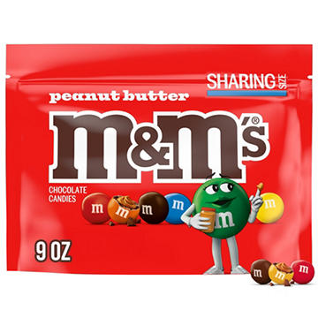 M&M'S Peanut Butter Milk Chocolate Candy - Sharing Size