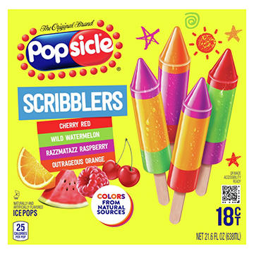 Popsicle Scribblers Ice Pops Variety Pack