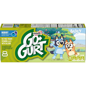 Yoplait GoGurt Low-Fat Berry Yogurt Tubes