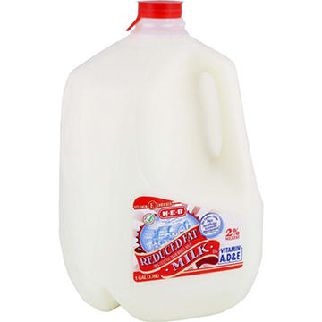 H-E-B Reduced Fat 2% Milk