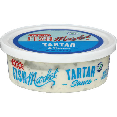 H-E-B Fish Market Fresh Tartar Sauce - Shop Cocktail & tartar sauce at H-E-B H-E-B Fish Market Fresh Tartar Sauce - Shop Cocktail & tartar sauce at H-E-B