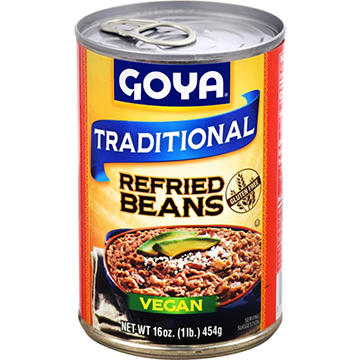 Goya Traditional Vegan Refried Beans