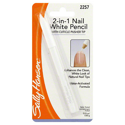 Sally Hansen 2-In-1 Nail White Pencil - Shop Treatments at H-E-B