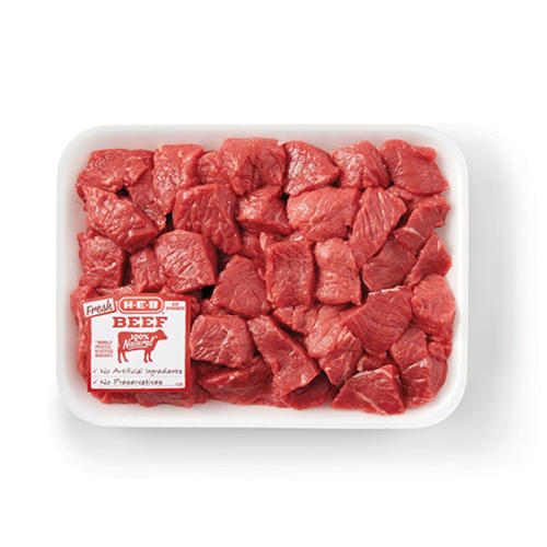H-E-B Boneless Lean Beef Stew Meat