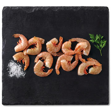 H-E-B Wild Caught Shell-On Extra Large Gulf Brown Raw Shrimp