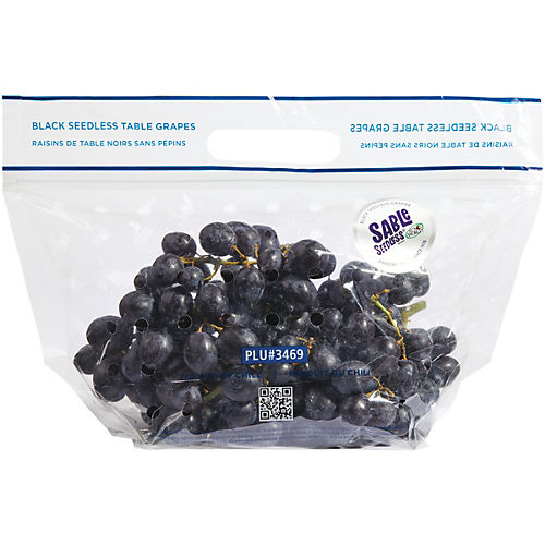 Fresh Organic White Seedless Grapes