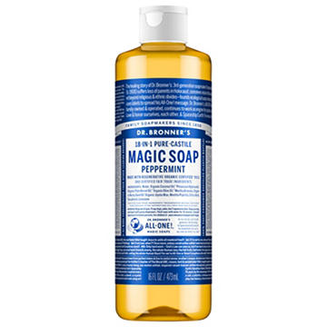 Dr. Bronner's 18-in-1 Pure-Castile Soap - Hemp Peppermint