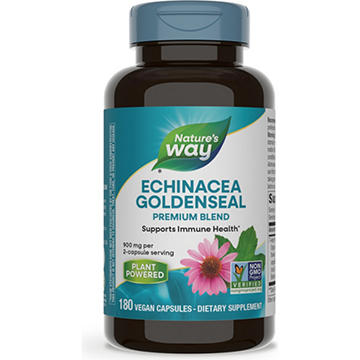 Nature's Way Echinacea Goldenseal Immune Support Capsules