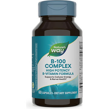 Nature's Way Vitamin B-100 Complex Capsules