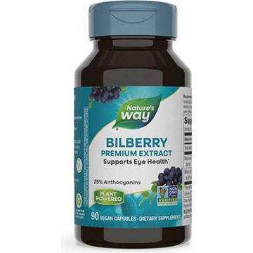 Nature's Way Bilberry Eye Health Capsules