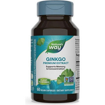 Nature's Way Ginkgo Memory & Concentration Support Capsules