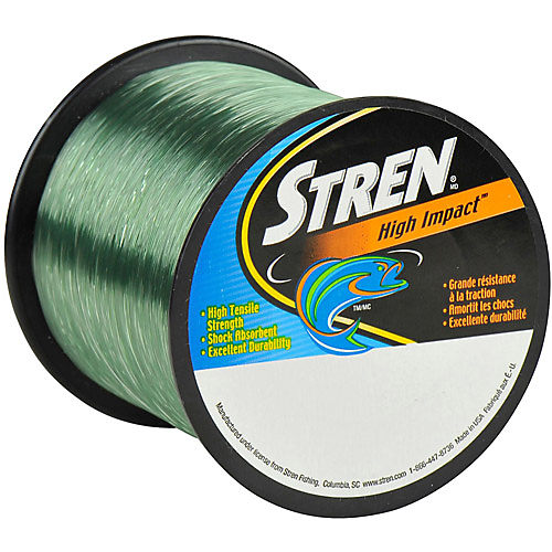 Stren Lo-Vis Green 12 Lb Test Hi Impact Fishing Line -1000yds