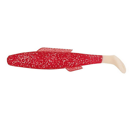 H&H Lure Company Queen Cocahoe Silver Fleck Strawberry Lure with Chart Tail  - Shop Fishing at H-E-B