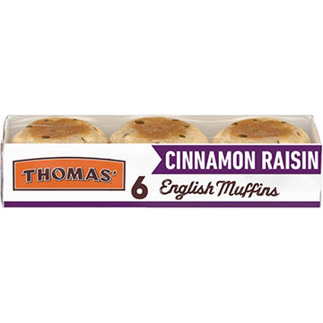 Thomas' Cinnamon Raisin English Muffin