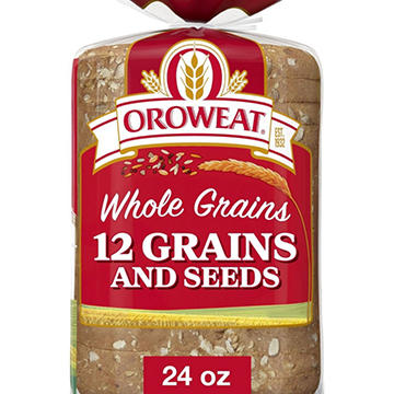 Oroweat Whole Grains 12 Grains & Seeds Bread
