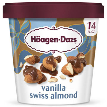 Häagen-Dazs Vanilla Swiss Almond Ice Cream
