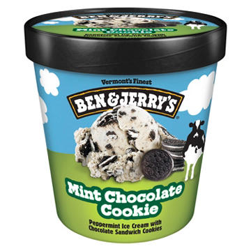 Ben & Jerry's Mint Chocolate Cookie Ice Cream