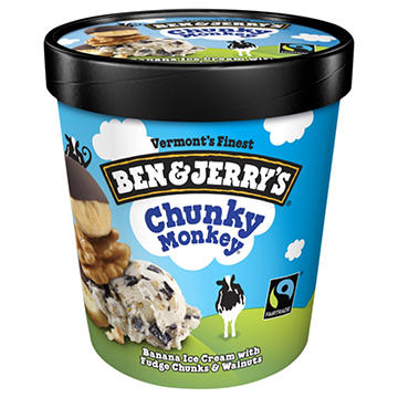 Ben & Jerry's Chunky Monkey Ice Cream