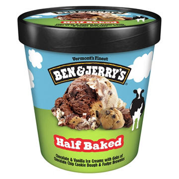 Ben & Jerry's Half Baked Ice Cream