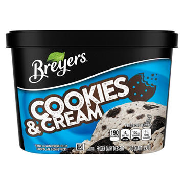 Breyers Cookies & Cream Frozen Dairy Dessert