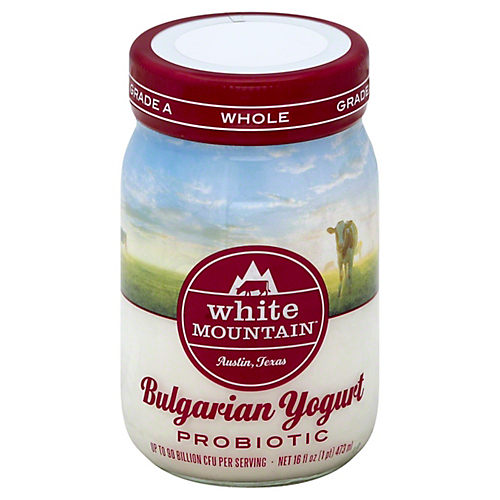White Mountain Premium Whole Milk Bulgarian Yogurt - Shop Yogurt at H-E-B