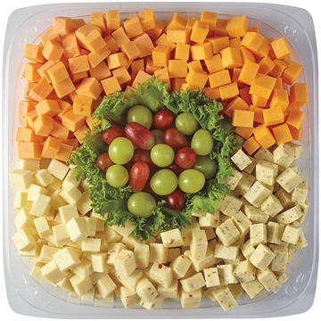 H-E-B Deli Large Party Tray - Cubed Cheese