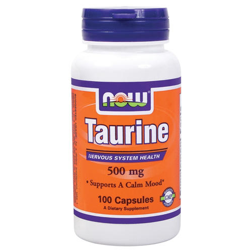 l-glutamine 40mg l-proline 60mg l-taurine 60mg l-carnitine 220mg nac 75mg NOW L-Taurine 500mg Capsules
