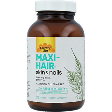 Country Life Vitamins Maxi-Hair Skin & Nails Tablets