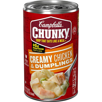 Campbell's Chunky Creamy Chicken & Dumplings Soup