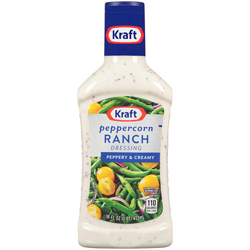 white christmas dresses Kraft Three Cheese Ranch Salad Dressing, 425mL/15 fl. oz main image 1