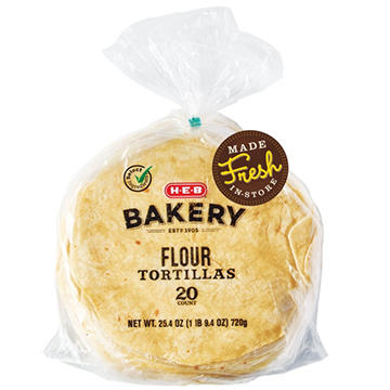 H-E-B Bakery Flour Tortillas