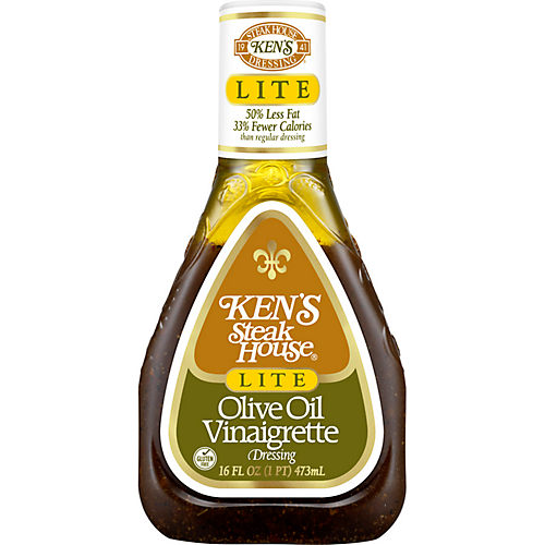 Ken's Steak House Lite Balsamic Vinaigrette Dressing - Shop Salad