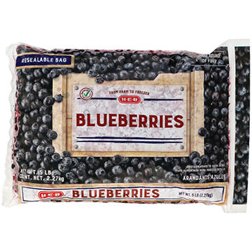 H-E-B Frozen Blueberries