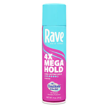 Rave 4X Mega Hold Scented Hair Spray