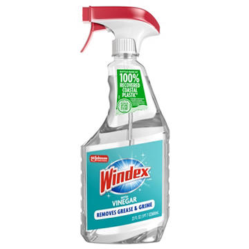 Windex with Vinegar Glass Cleaner Spray Bottle