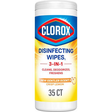 Clorox Disinfecting Wipes - Crisp Lemon