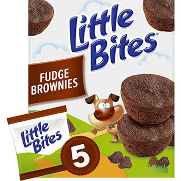 Entenmann's Little Bites Mini Fudge Brownies Snack Packs